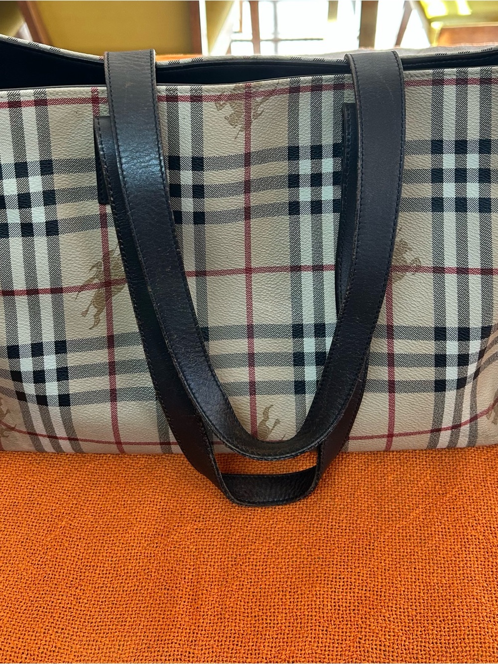 Burberry Haymarket Check Tote